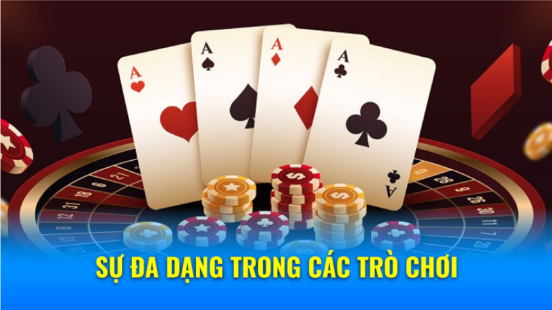 Sự đa dạng trong các trò chơi